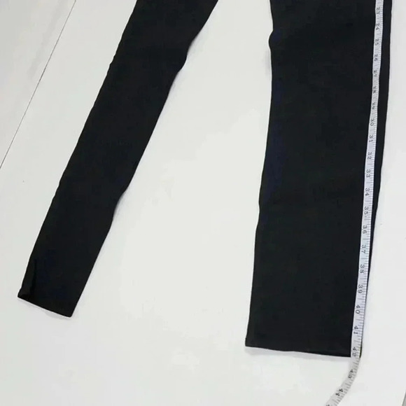 Frame L’Homme Black Low Rise Skinny Jeans In Noir - Picture 5 of 14